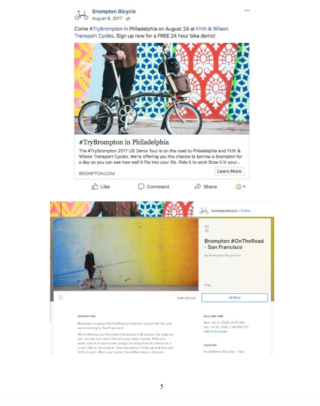 Artists sue Brompton and its retailers for copyright infringement Bicycle Retailer and Industry News